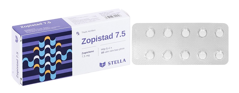 Thuốc trị mất ngủ Zopistad 7.5