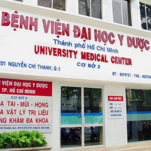 Bệnh viện Đại học Y dược TPHCM là viện gout hàng đầu khu vực phía Nam