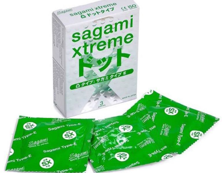 Bao cao su chống xuất tinh sớm Sagami Xtreme White của Nhật