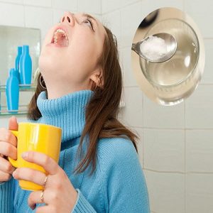 Chữa viêm họng bằng cách súc miệng nước muối đơn giản tại nhà