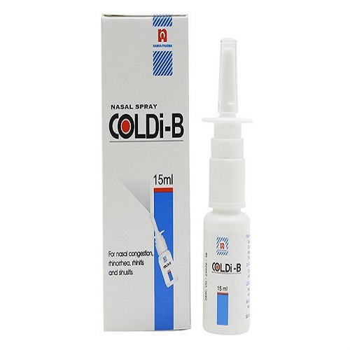 Thuốc xịt viêm mũi dị ứng phổ biến Coldi B