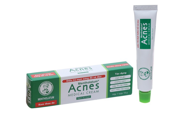 Acnes Medical Cream cho hiệu quả trị thâm mụn tốt