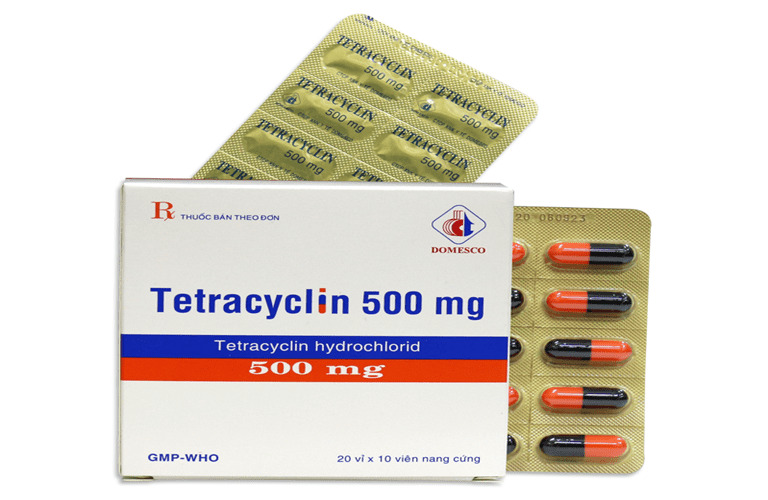 Thuốc uống Tetracycline điều trị mụn nhọt hiệu quả