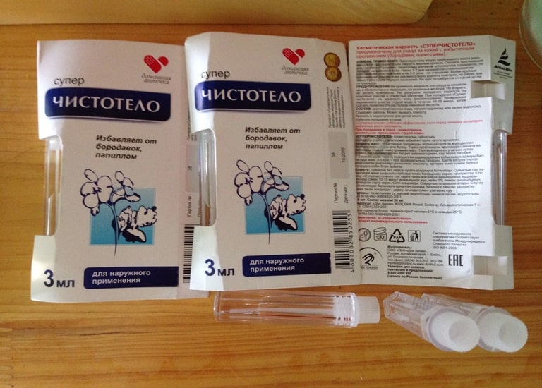 Thuốc trị mụn cóc của Nga gel Dvelinil được bán phổ biến ở Việt Nam