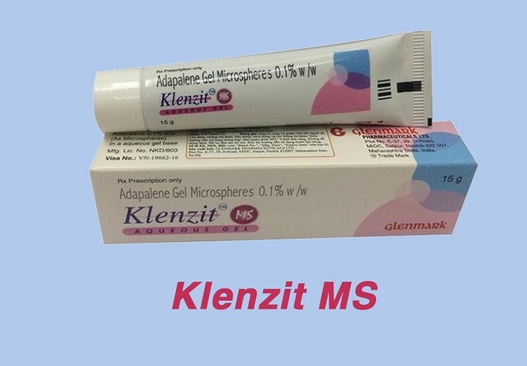 Trị mụn mủ bằng thuốc Klenzit MS