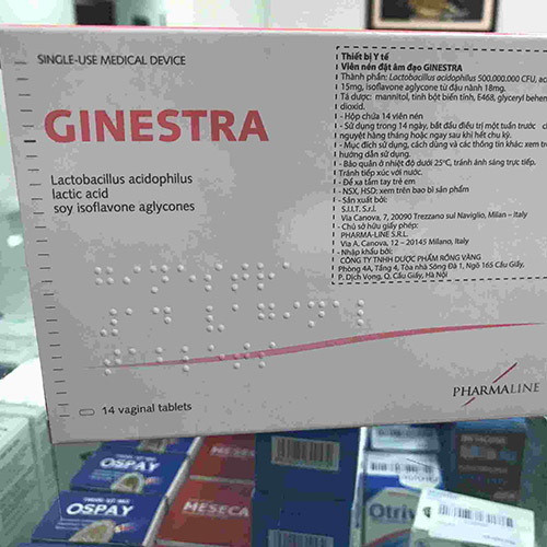 Viên đặt Ginestra là thuốc trị viêm cổ tử cung tốt nhất hiện nay