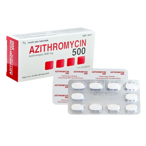 Thuốc uống trị viêm lộ tuyến cổ tử cung Azithromycin