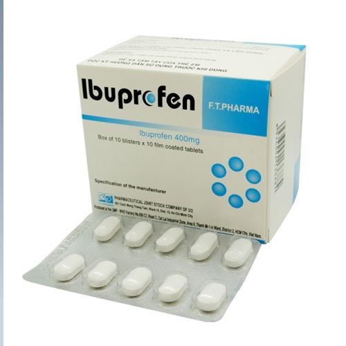 Ibuprofen là một loại thuốc có chức năng hạ sốt