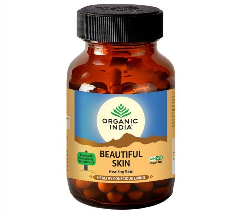 Viên uống trị mụn lưng Beautiful Skin Organic India