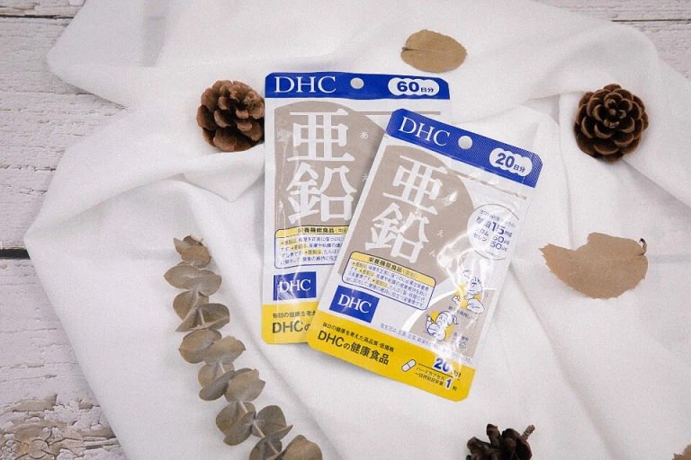 DHC Zinc được xem là thuốc uống trị mụn lưng của Nhật
