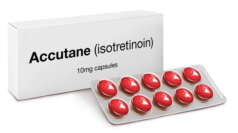 Thuốc uống trị mụn lưng Isotretinoin