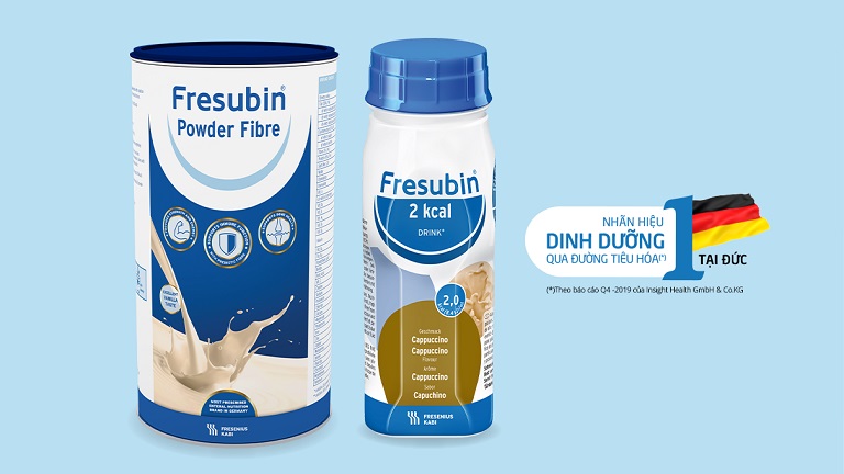 Fresubin Powder Fibre là loại sữa hỗ trợ tăng cân tốt nhất hiện nay