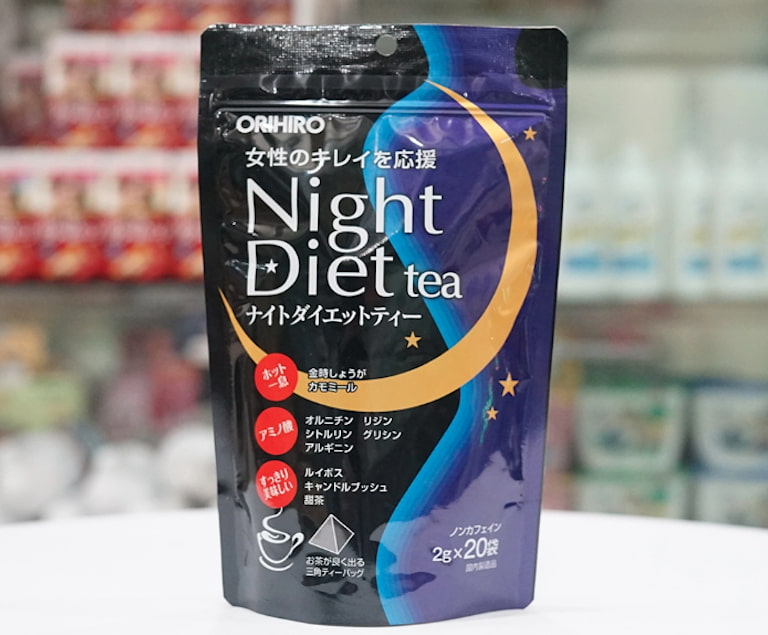 Night Diet Tea là một sản phẩm trà đốt cháy mỡ thừa ngay vào ban đêm