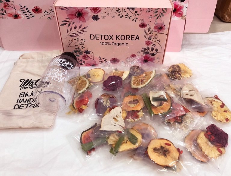 Trà Detox Korea là loại trái cây khô được áp dụng công nghệ sấy lạnh và khép kín