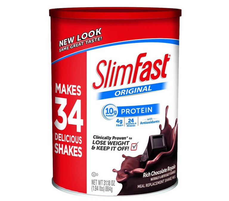 Sữa giảm cân của Mỹ Slim-Fast Chocolate