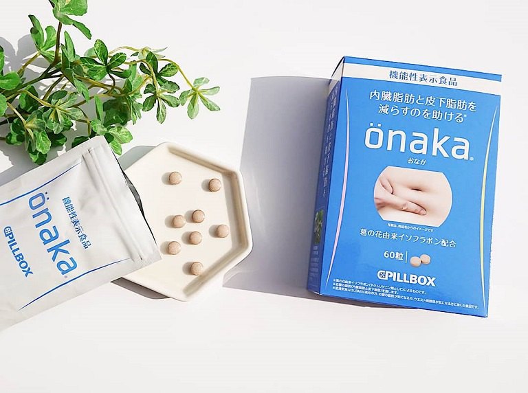 Viên uống giảm mỡ bụng của Nhật Pillbox Onaka