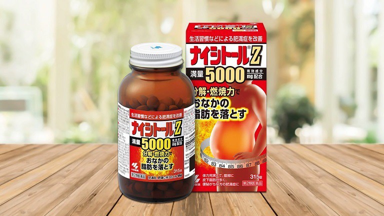 Viên uống hỗ trợ giảm cân Kobayashi Naishituro Z 500