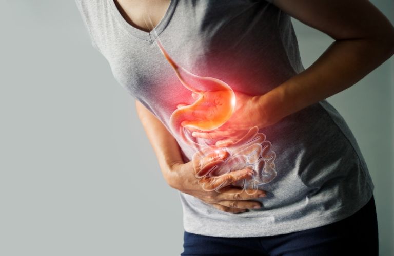 Bệnh lý về dạ dày thường sẽ tập trung đau ở vùng ổ bụng, thượng vị và hang vị