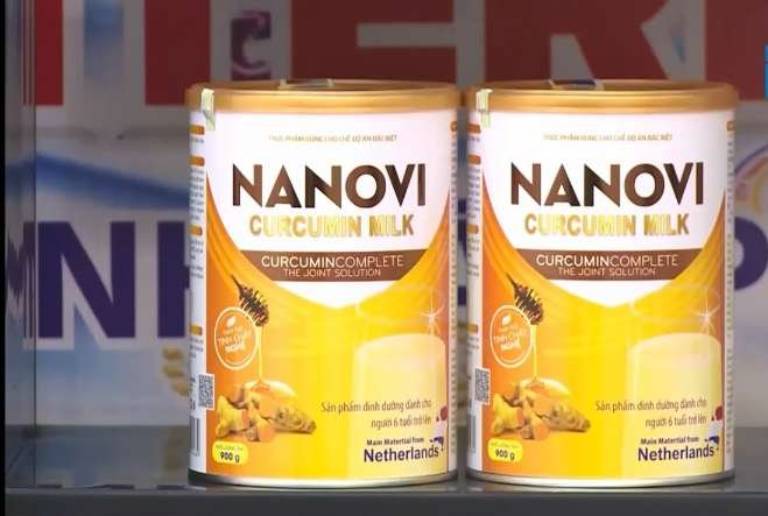 Nanovi Curumin Milk có nhiều công dụng tốt cho sức khỏe tiêu hóa