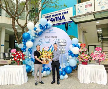 CTCP Thiết Bị Y Tế Tâm An gửi tặng hoa và chúc mừng 4 năm thành lập Favina Hospital.