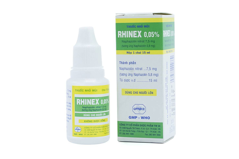 Thuốc nhỏ mũi Rhinex 0.05%