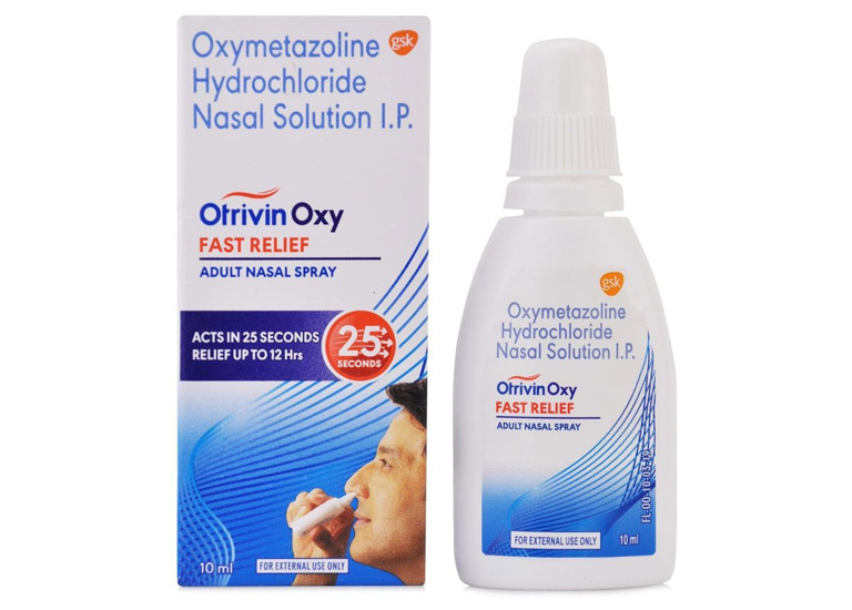 Thuốc xịt mũi chứa Oxymetazoline