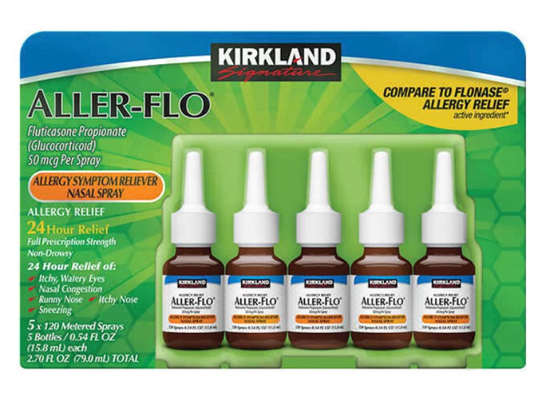 Điều trị viêm mũi dị ứng bằng thuốc Kirkland Aller – Flo của Mỹ